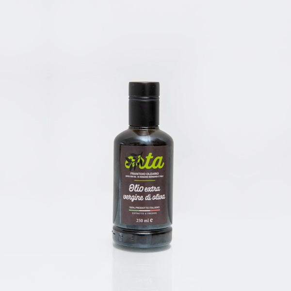 Olio EVO in bottiglia da 250 ml