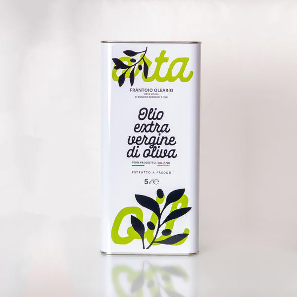 Olio EVO in latta da 5 litri