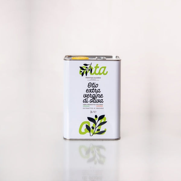 Olio EVO in latta da 3 litri
